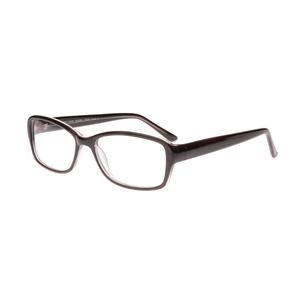 NEW CANNY VISION Black on Crystal SANDRA Eyeglasses 54mm with Case